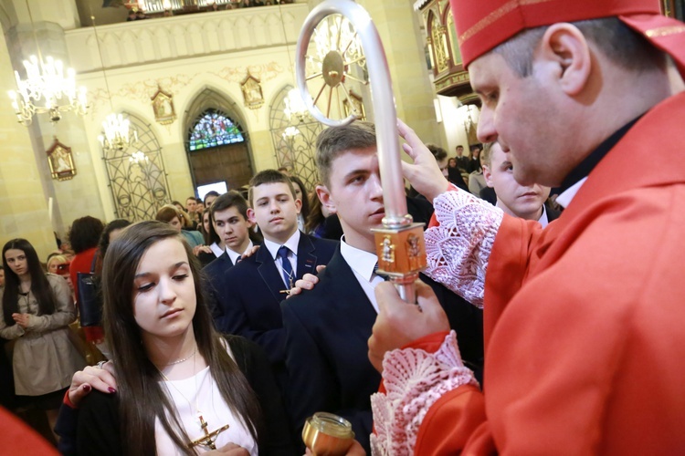 Bierzmowanie w Łużnej