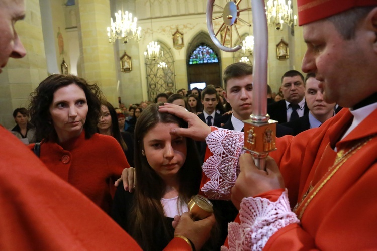 Bierzmowanie w Łużnej