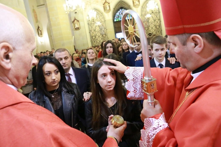 Bierzmowanie w Łużnej