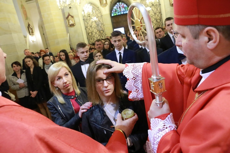 Bierzmowanie w Łużnej