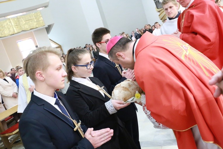 Bierzmowanie w Moszczenicy
