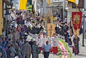 Procesja Bożego Ciała w Műhlenbach (Niemcy). Coraz rzadszy widok w Europie.