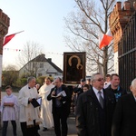 Powitanie ikony MB Częstochowskiej w Oporowie