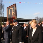 Powitanie ikony MB Częstochowskiej w Oporowie