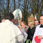 Powitanie ikony MB Częstochowskiej w Oporowie