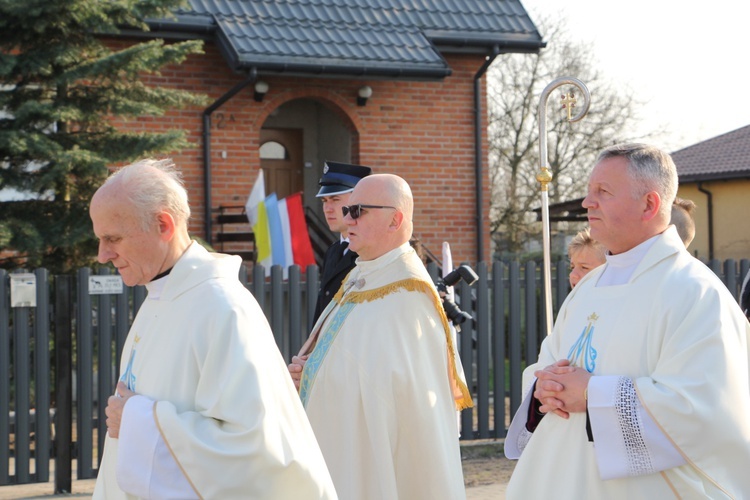 Powitanie ikony MB Częstochowskiej w Oporowie