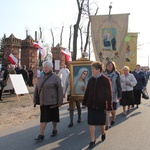 Powitanie ikony MB Częstochowskiej w Oporowie