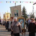 Powitanie ikony MB Częstochowskiej w Oporowie