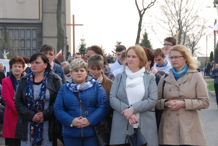 Powitanie ikony MB Częstochowskiej w Bedlnie