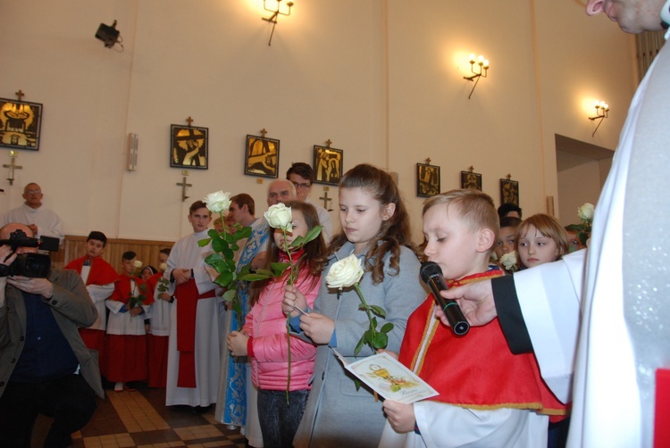 Powitanie ikony MB Częstochowskiej w Bedlnie