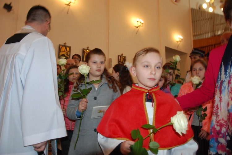 Powitanie ikony MB Częstochowskiej w Bedlnie