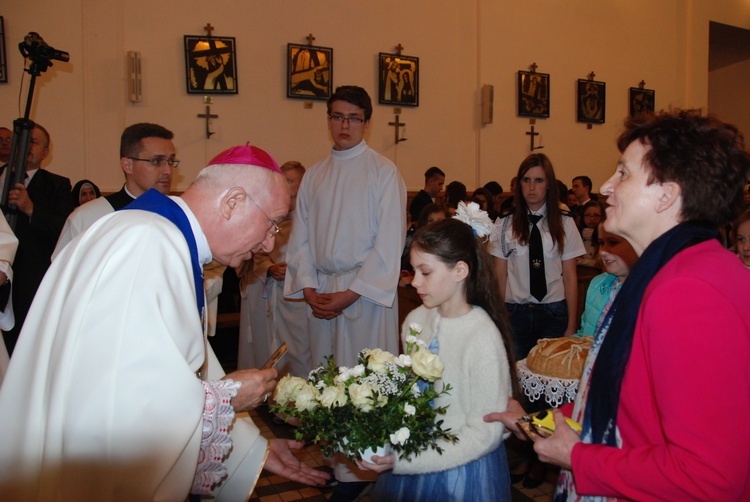 Powitanie ikony MB Częstochowskiej w Bedlnie