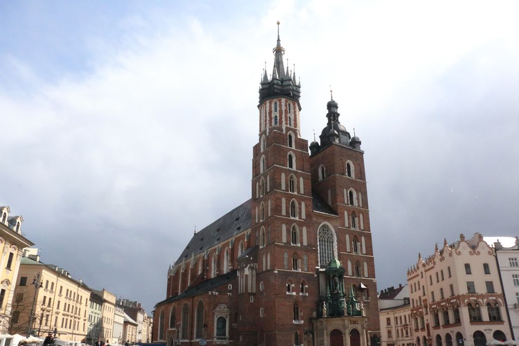 Pogrzeb ks. Stanisława Małysiaka - kościół Mariacki