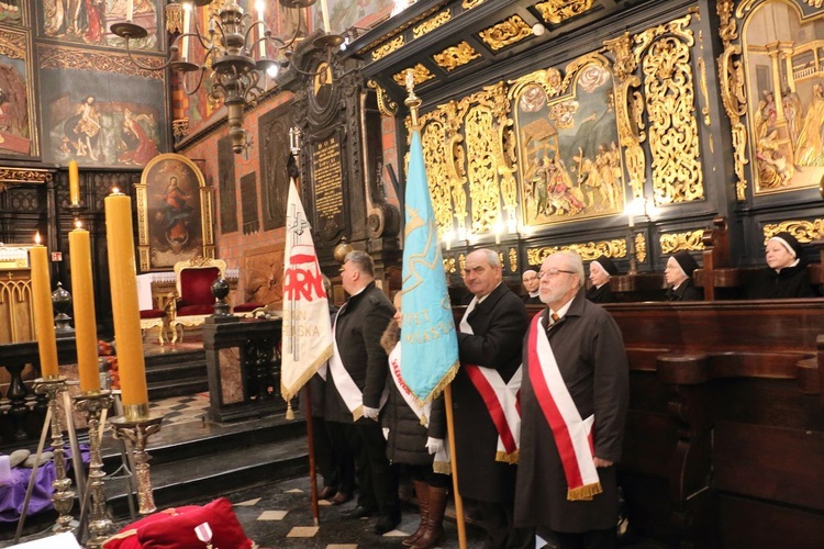 Pogrzeb ks. Stanisława Małysiaka - kościół Mariacki