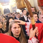 Bierzmowanie w bazylice św. Małgorzaty w Nowym Sączu cz. 1