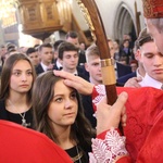 Bierzmowanie w bazylice św. Małgorzaty w Nowym Sączu cz. 1