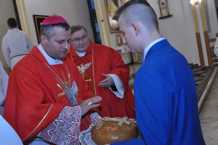 Bierzmowanie w Łukowicy