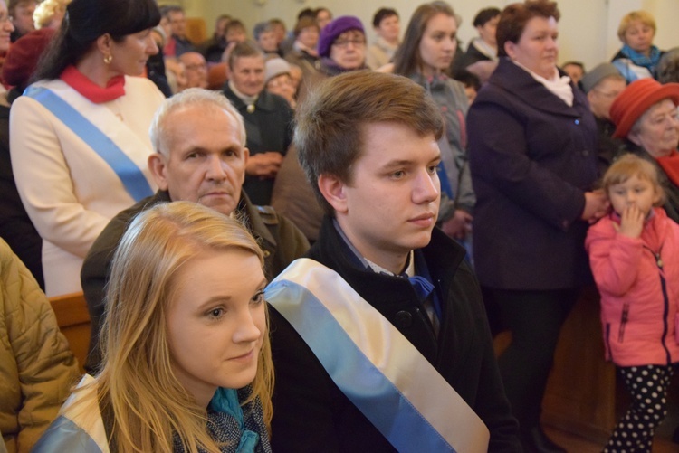 Powitanie ikony MB Częstochowskiej w Pleckiej Dąbrowie