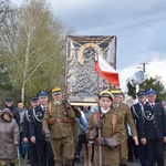 Powitanie ikony MB Częstochowskiej w Pleckiej Dąbrowie