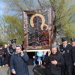 Powitanie ikony MB Częstochowskiej w Pleckiej Dąbrowie