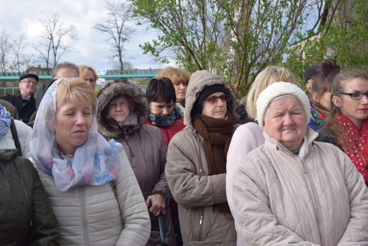 Powitanie ikony MB Częstochowskiej w Pleckiej Dąbrowie