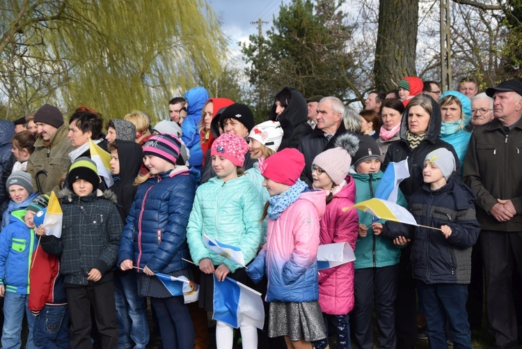 Powitanie ikony MB Częstochowskiej w Pleckiej Dąbrowie