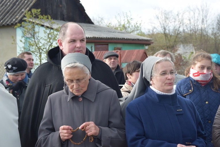 Powitanie ikony MB Częstochowskiej w Pleckiej Dąbrowie