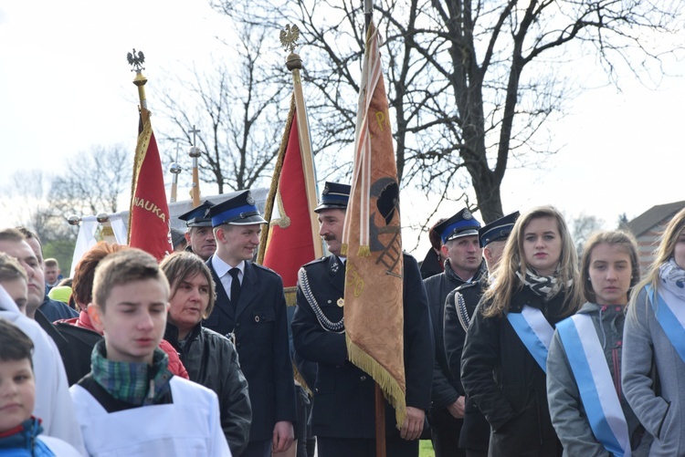 Powitanie ikony MB Częstochowskiej w Pleckiej Dąbrowie