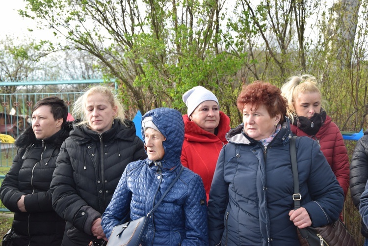 Powitanie ikony MB Częstochowskiej w Pleckiej Dąbrowie