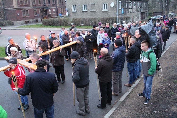 Miejska Droga Krzyżowa. Głuszyca