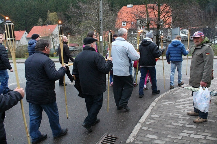 Miejska Droga Krzyżowa. Głuszyca