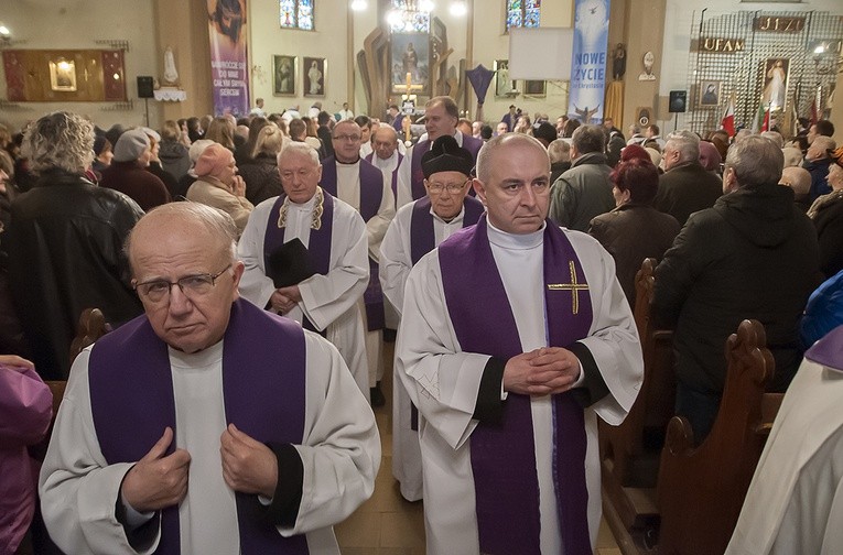 Pożegnanie śp. ks. Kunickiego cz. 1