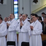 Błogosławieństwo nowych nadzwyczajnych szafarzy Eucharystii - 08.04.2017