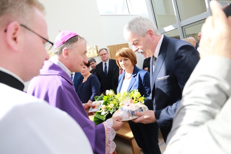 Poświęcenie kaplicy w Dąbrowie Tarnowskiej