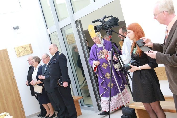 Poświęcenie kaplicy w Dąbrowie Tarnowskiej