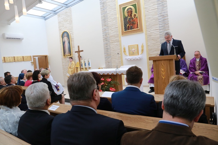 Poświęcenie kaplicy w Dąbrowie Tarnowskiej