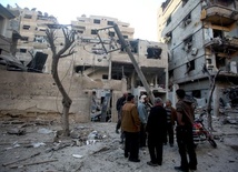 Apel o polityczne rozwiązanie konfliktu w Syrii 