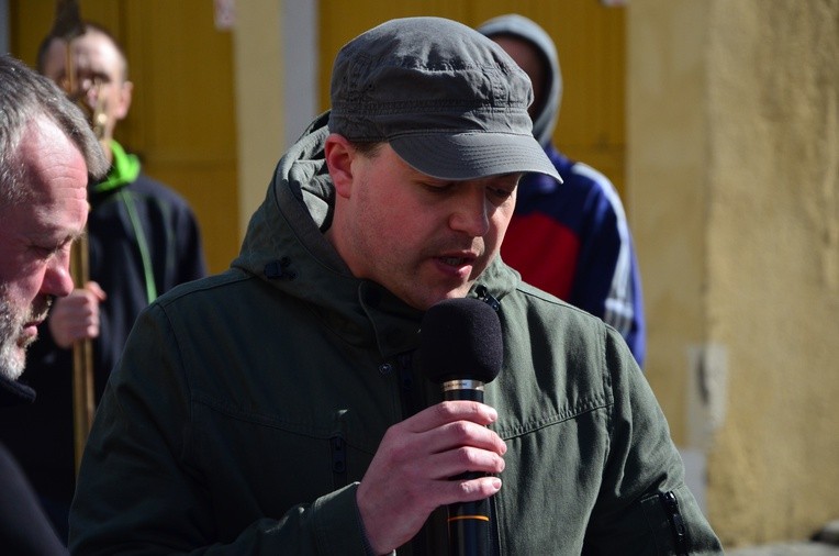 Droga Krzyżowa na terenie Aresztu Śledczego w Lublinie