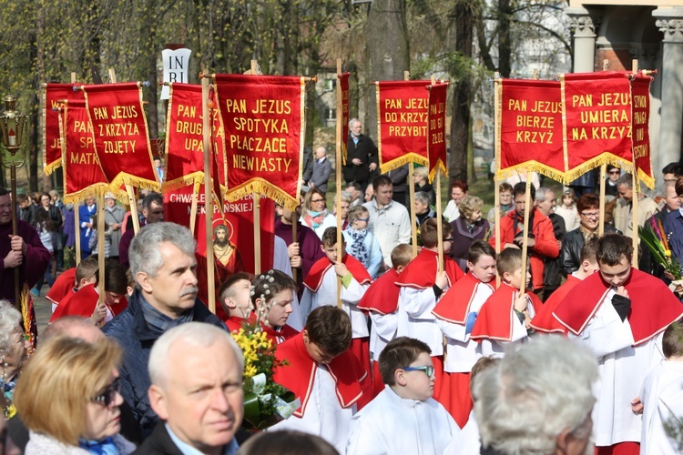 Niedziela Palmowa w Piekarach Śląskich