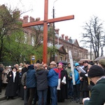 Krzyż na ulicach Bielska-Białej