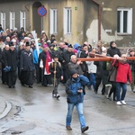 Krzyż na ulicach Bielska-Białej