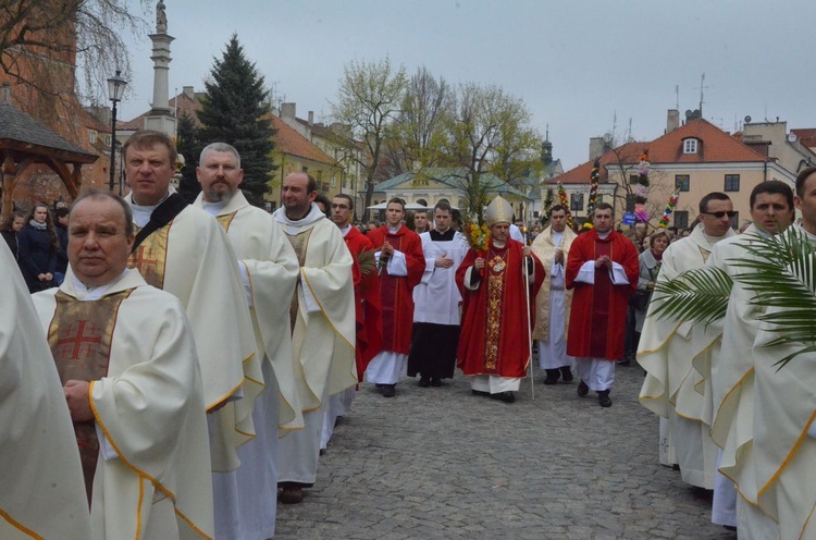 Niedziela Palmowa w Sandomierzu 