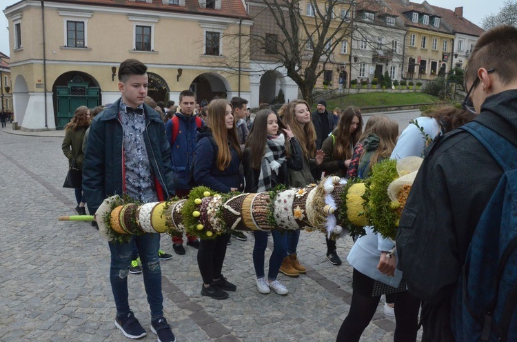 Niedziela Palmowa w Sandomierzu 