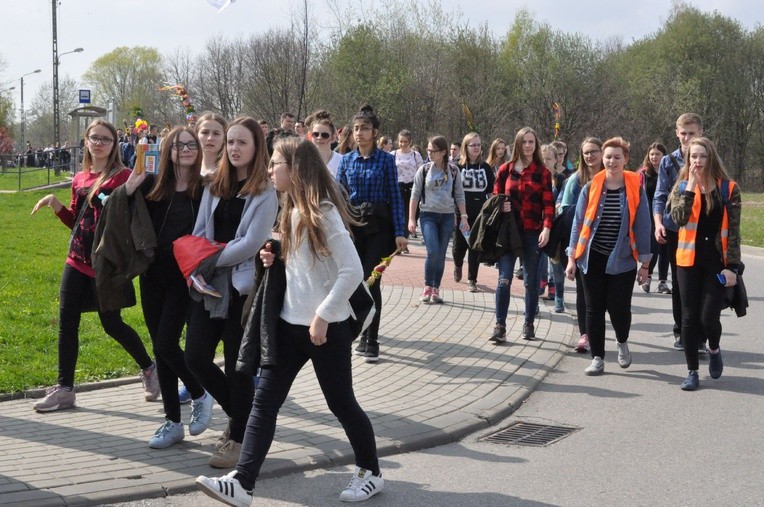 Procesja z palmami