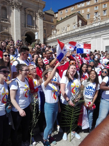 Przekazanie symboli ŚDM Panamczykom