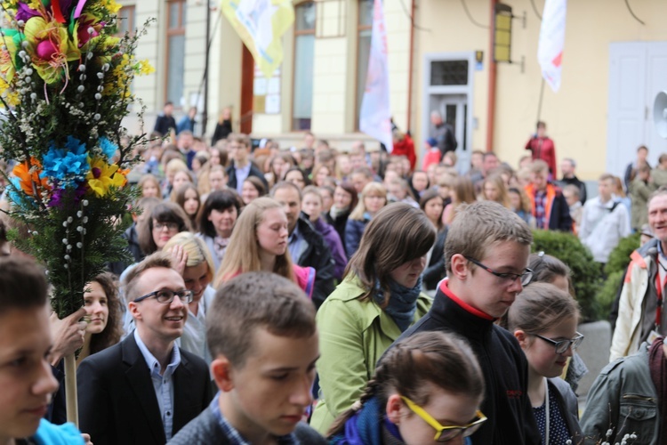 Niedziela Palmowa młodych w bielskiej katedrze - 2017