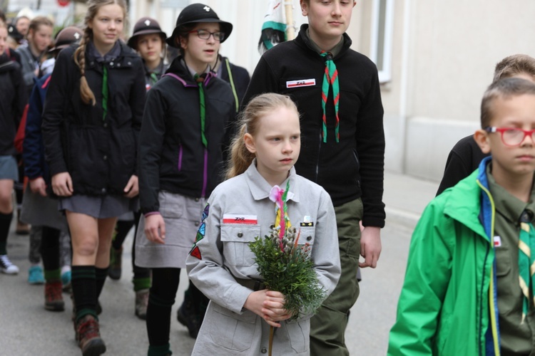 Niedziela Palmowa młodych w bielskiej katedrze - 2017