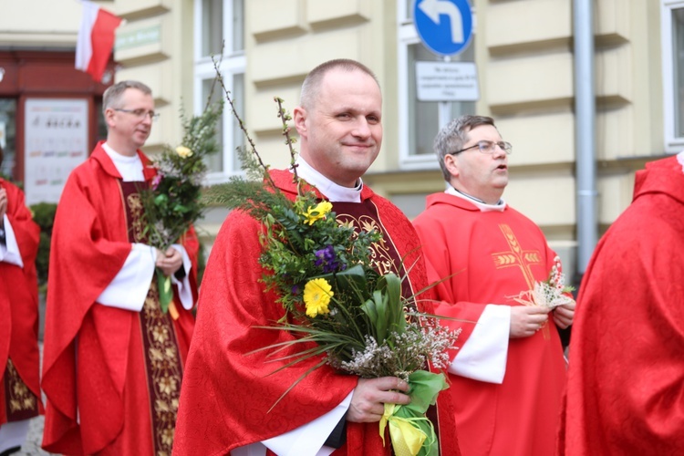 Niedziela Palmowa młodych w bielskiej katedrze - 2017