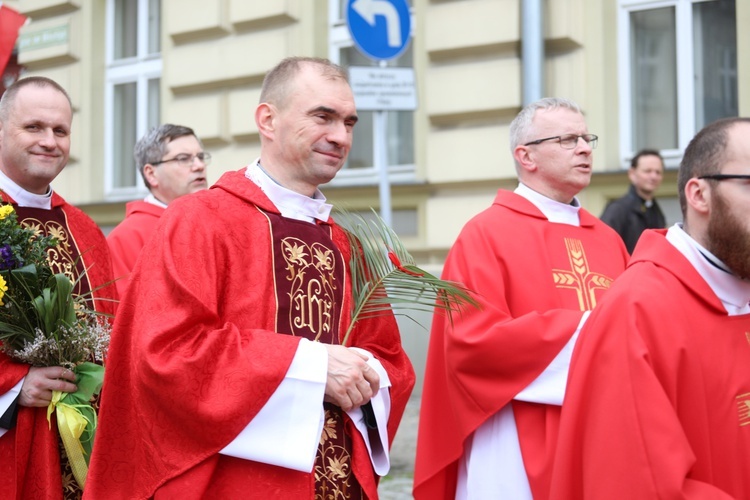 Niedziela Palmowa młodych w bielskiej katedrze - 2017