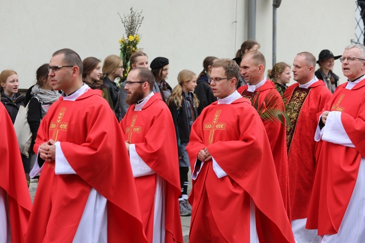 Niedziela Palmowa młodych w bielskiej katedrze - 2017